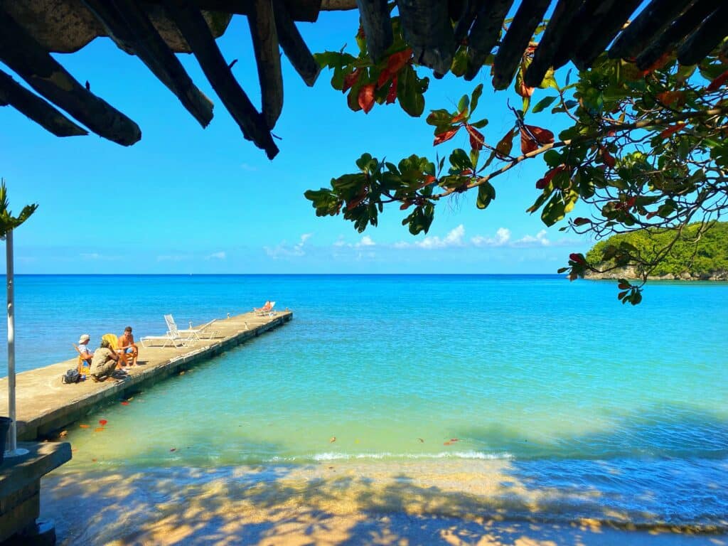 Kaz Kreol Beach Lodge views