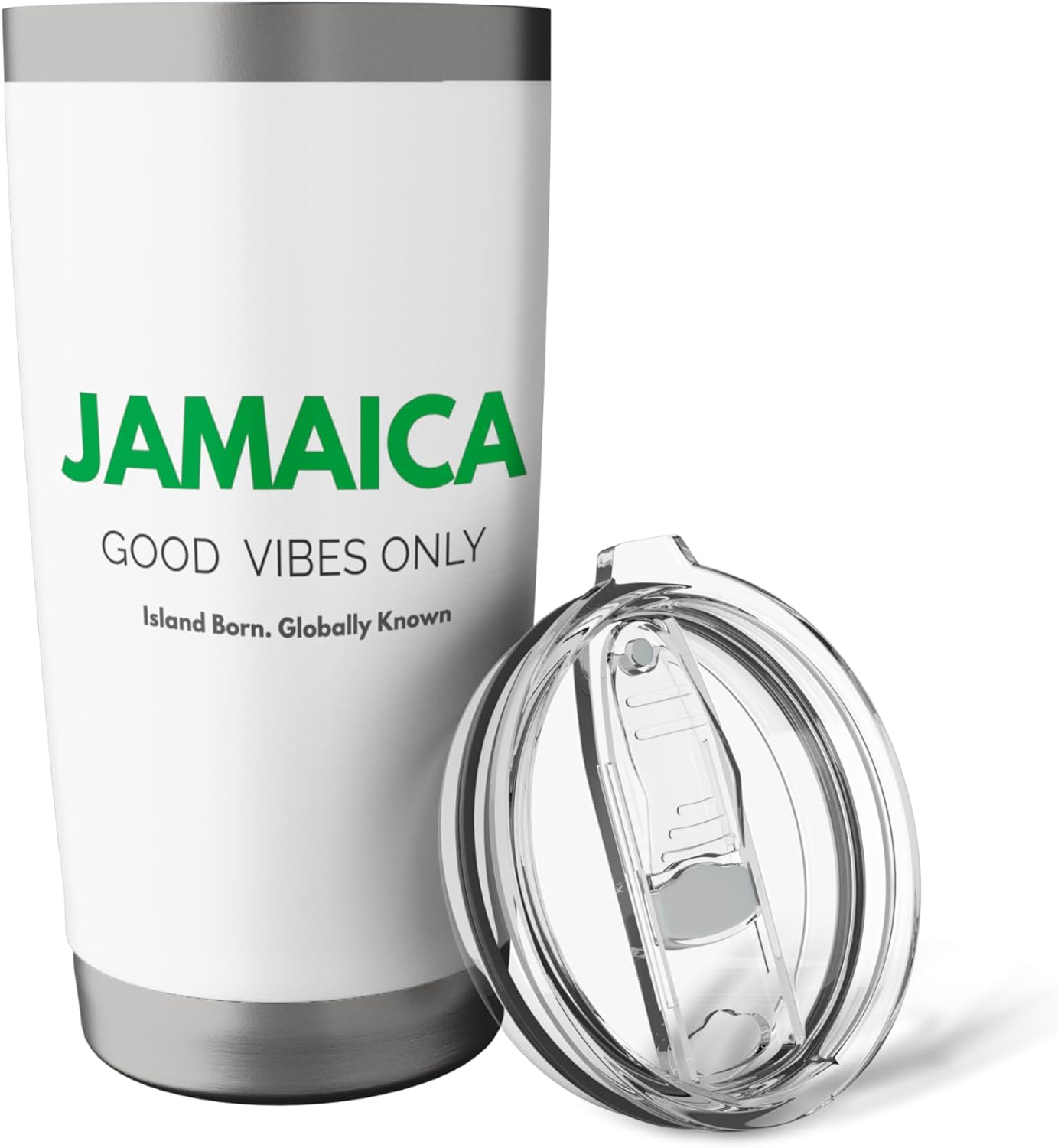 Jamaica Good Vibes Only Travel Mug
