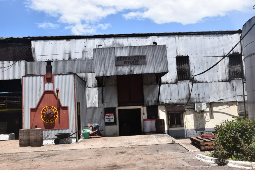 Hampden Estate rum distillery registered store Trelawny Jamaica